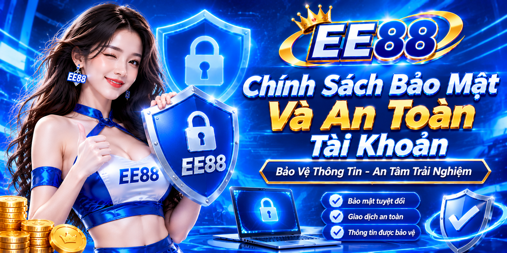 Chính sách bảo mật và an toàn tài khoản EE88