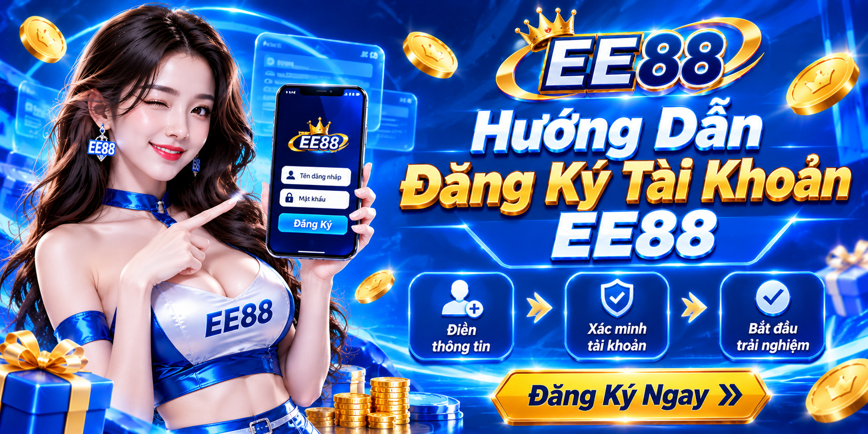 Hướng dẫn đăng ký tài khoản EE88